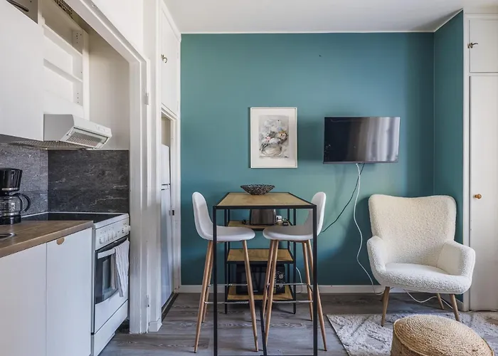 Apartament Viihtyisae Yksioe Helsingin Ruskeasuolla *